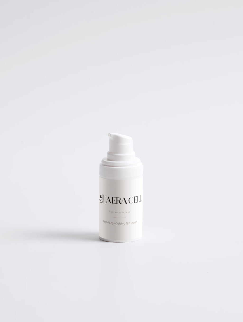 AERA CELL Yeoun eye cream, packaging and skincare product details