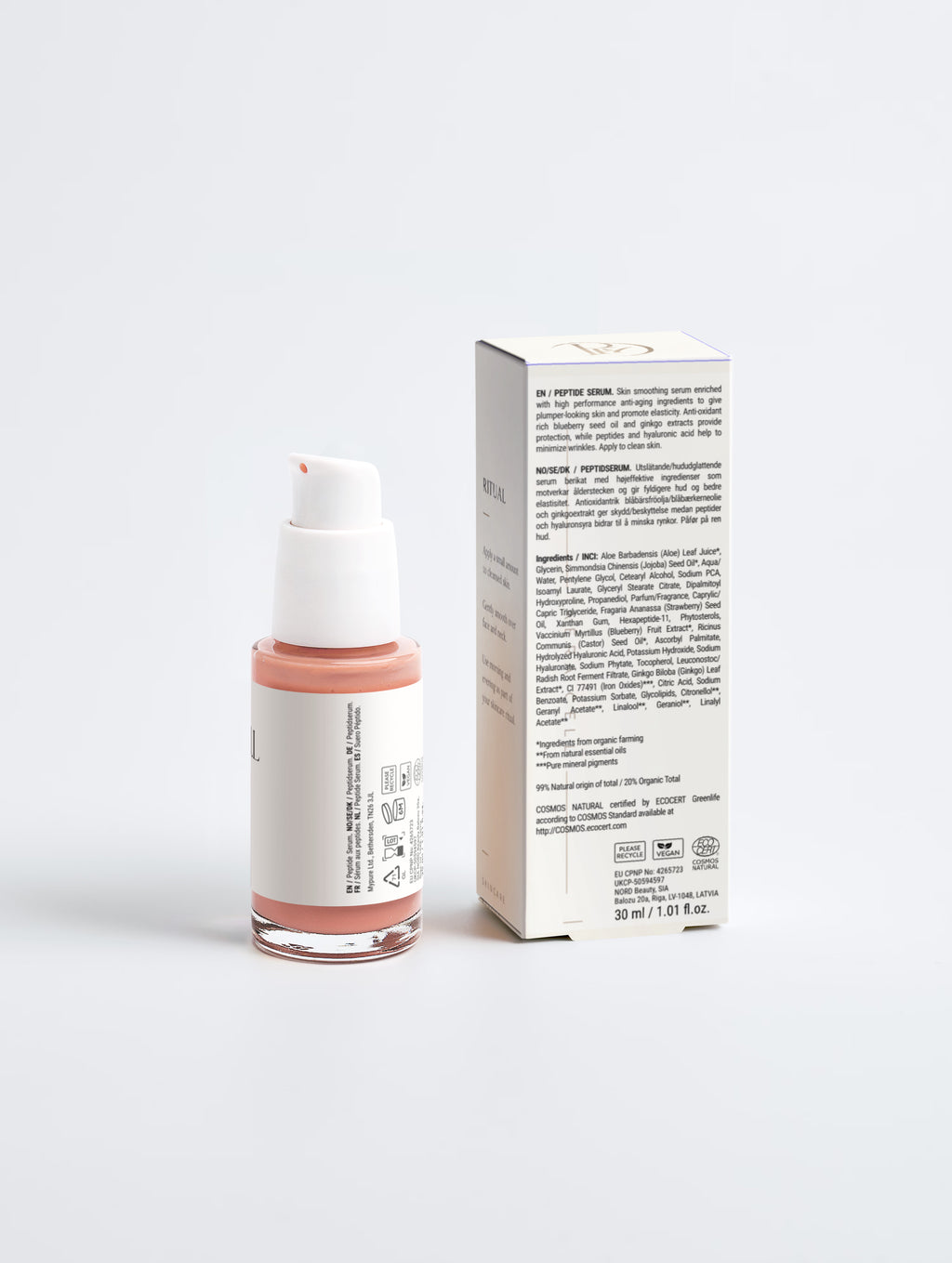 AERA CELL Yoonseul peptide facial serum product view, 30 ml