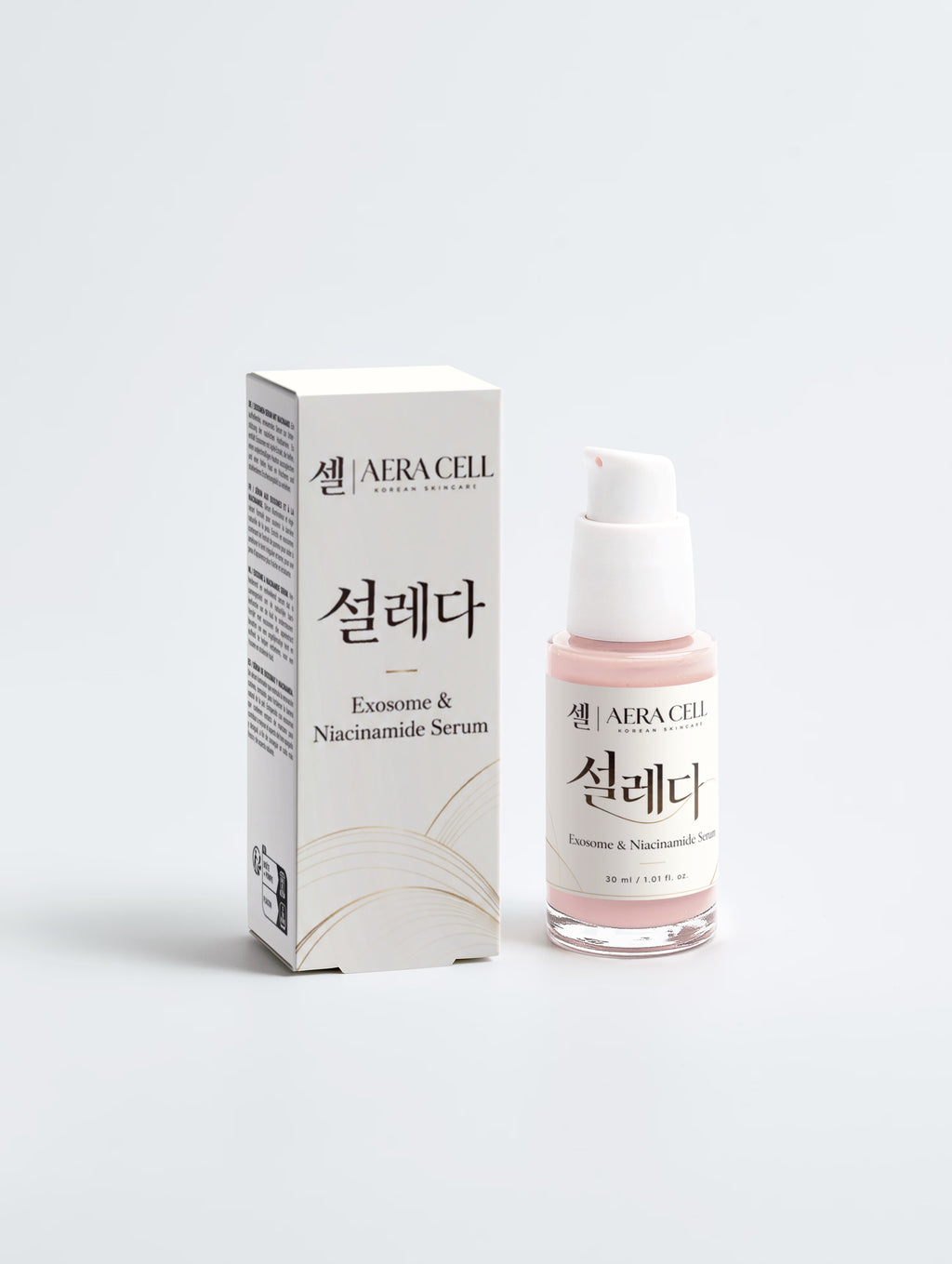AERA CELL Seolleda exosome and niacinamide serum product view, 30 ml
