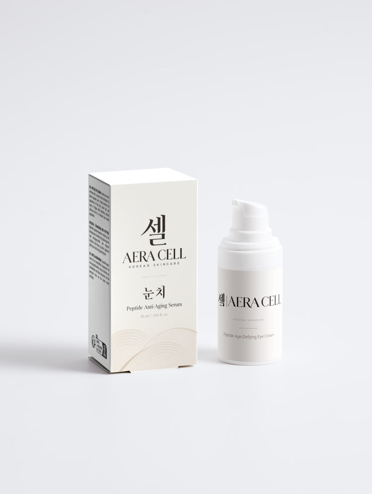 Yeoun peptide age-defying eye cream by AERA CELL, product photograph